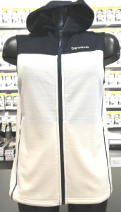 Bezrękawnik z kapturem damski Explorer Merino